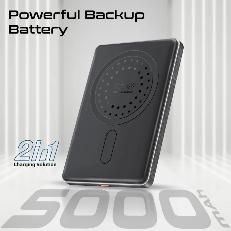 Promate - Promate Ultra - Slim Wireless MagSafe PowerBank - Cle Market