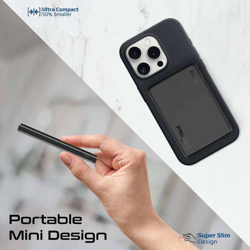 Promate - Promate Ultra - Slim Wireless MagSafe PowerBank - Cle Market