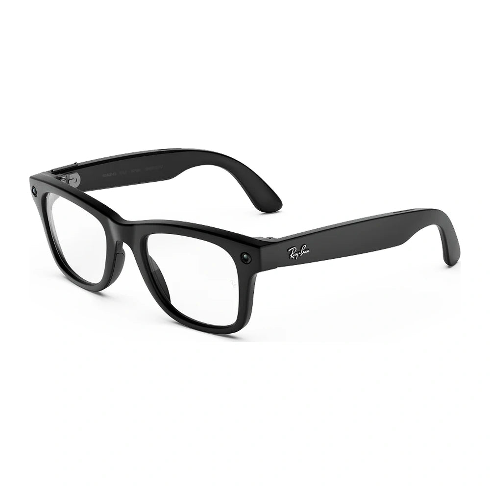 Ray-Ban Meta Wayfarer Gen 3 Matte Black Clear