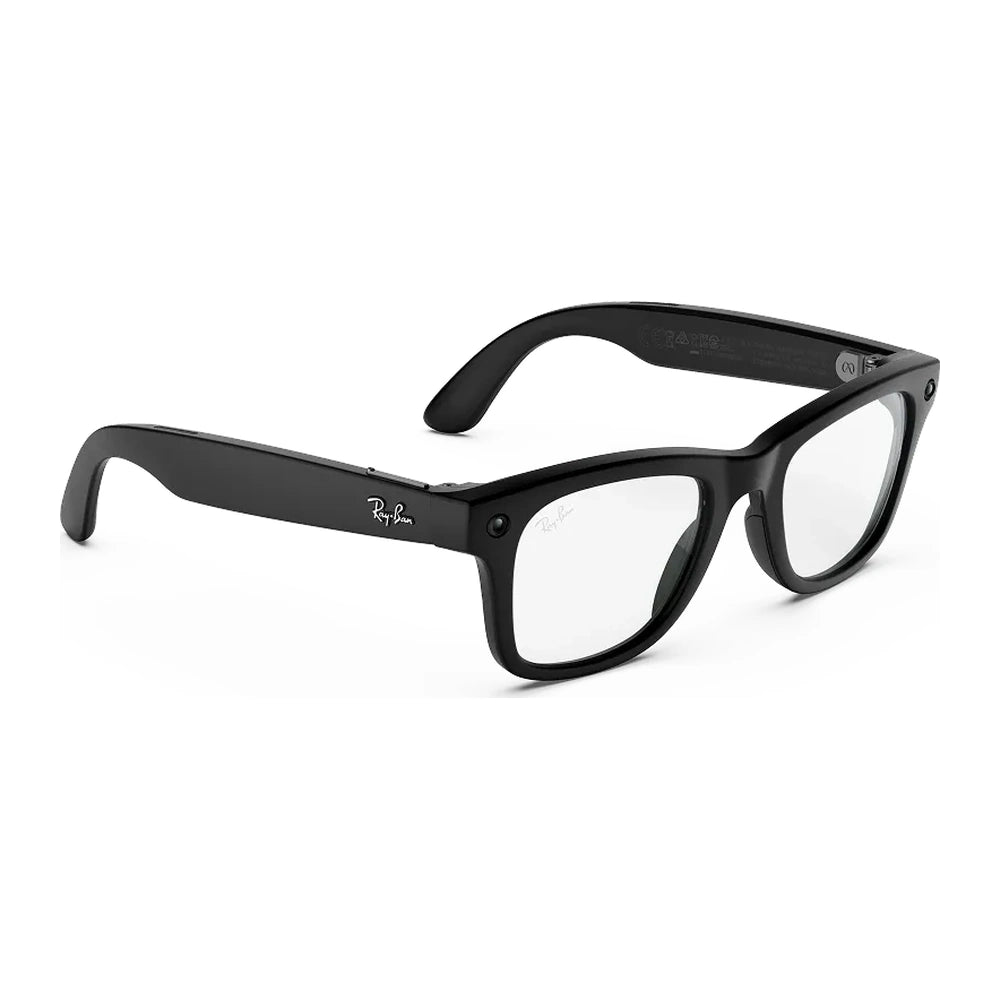 Ray-Ban Meta Wayfarer Gen 3 Matte Black Clear