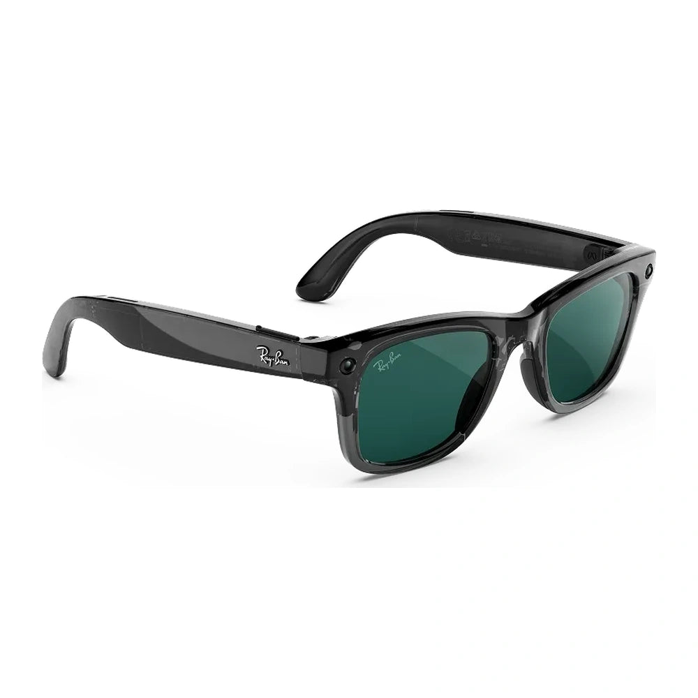 Ray-Ban Meta Wayfarer Gen 3 Black Transitions Aquamarine