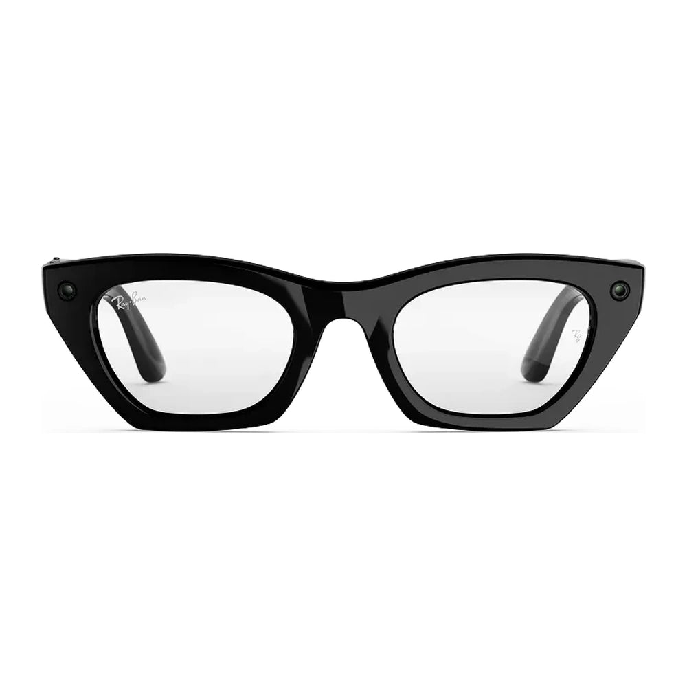Ray-Ban Meta Zena Gen 3 Shiny Black Clear Lenses
