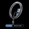 Rtako - Rtako 13 - inch Ring Light with Phone Holder AR - GTB05 - Cle Market
