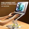 Rtako - Rtako Adjustable Laptop Stand Rotating Base RS - CP84 (Black) - Cle Market