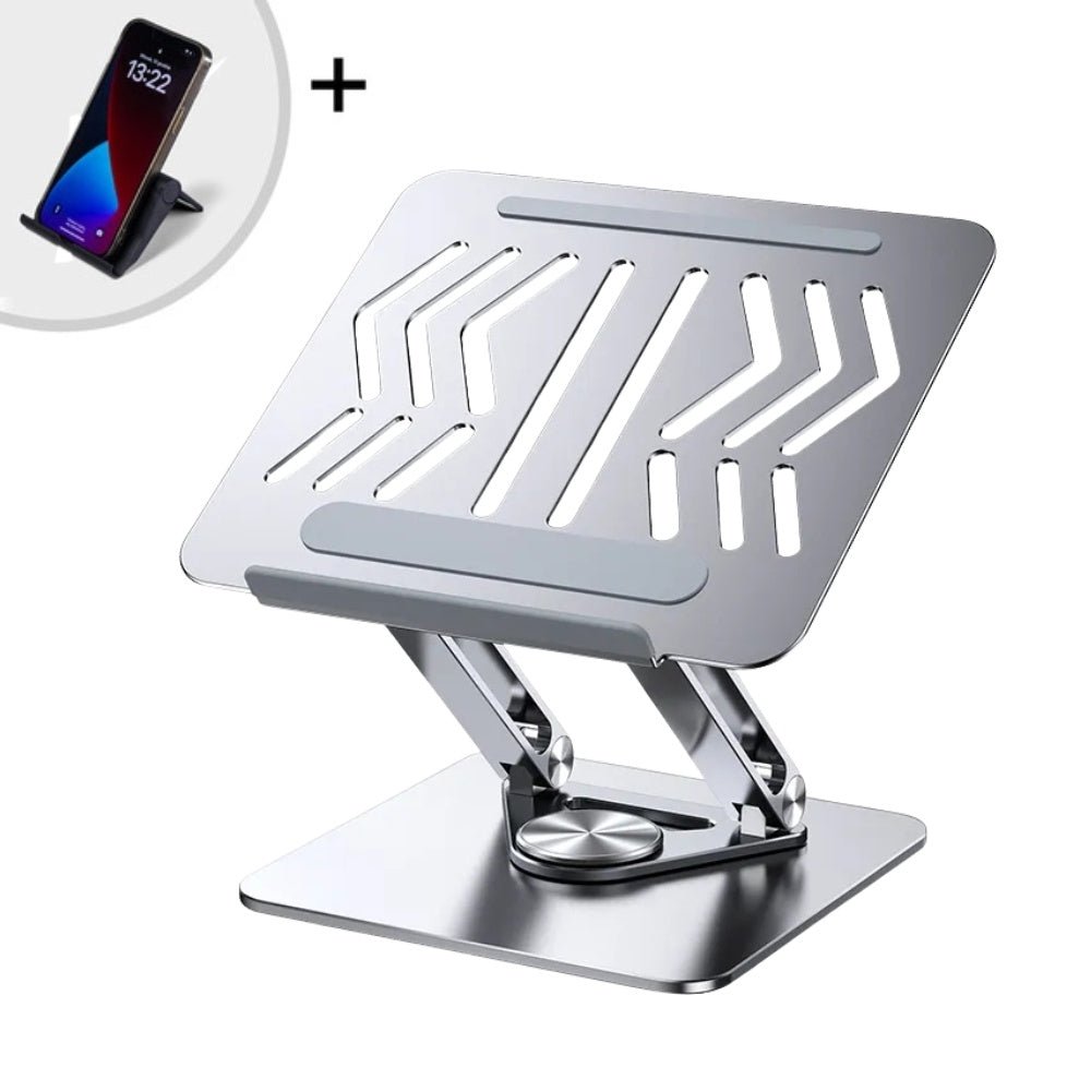 Rtako - Rtako Adjustable Laptop Stand Rotating Base RS - CP84 - Cle Market