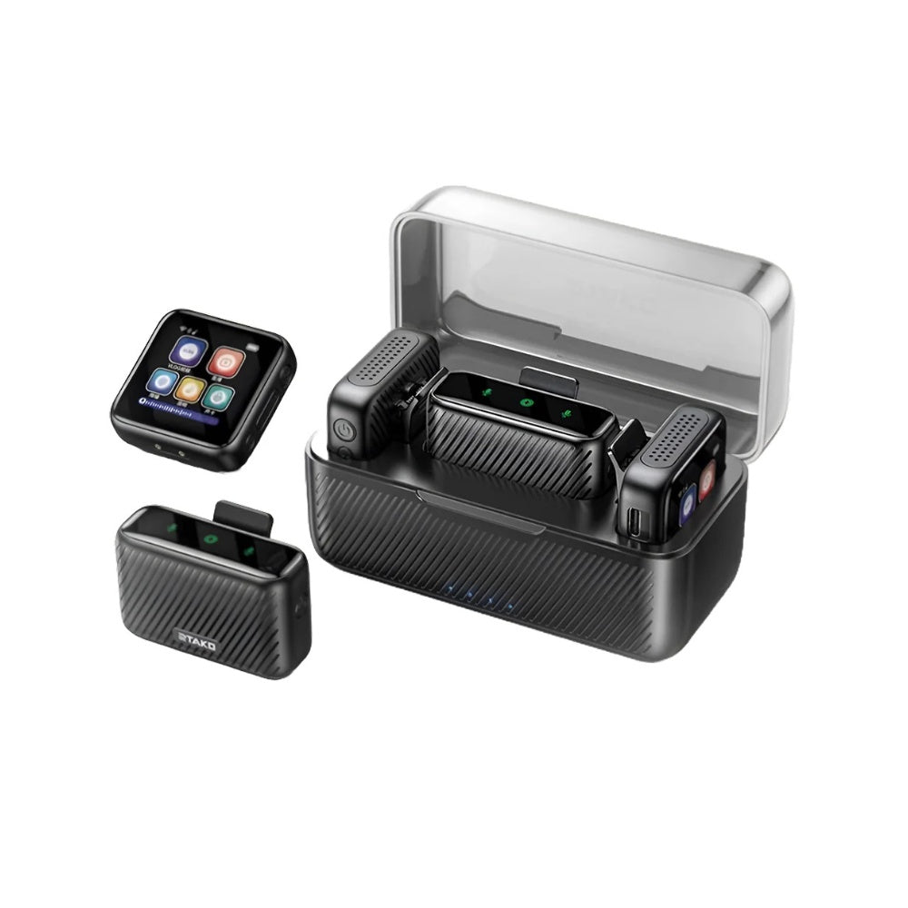 Rtako - Rtako MiCAce K9 95db Strong Noise Reduction Clip Microphone - Cle Market