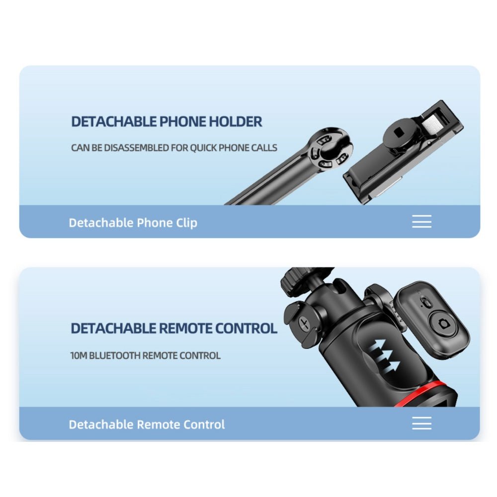 Rtako - Rtako Octopus Extendable Tripod Selfie Stick - Cle Market