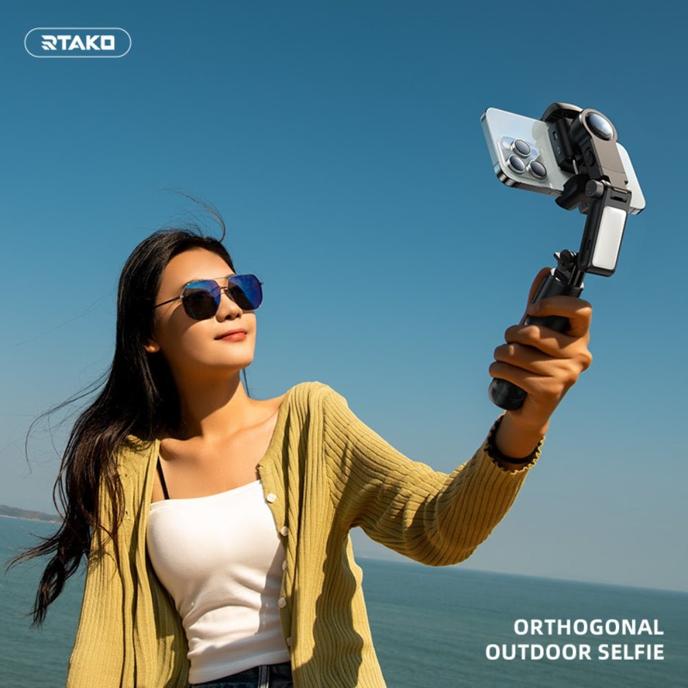 Rtako - Rtako Q18 Orthogonal Three Axis Pan and Tilt Gimbal - Cle Market
