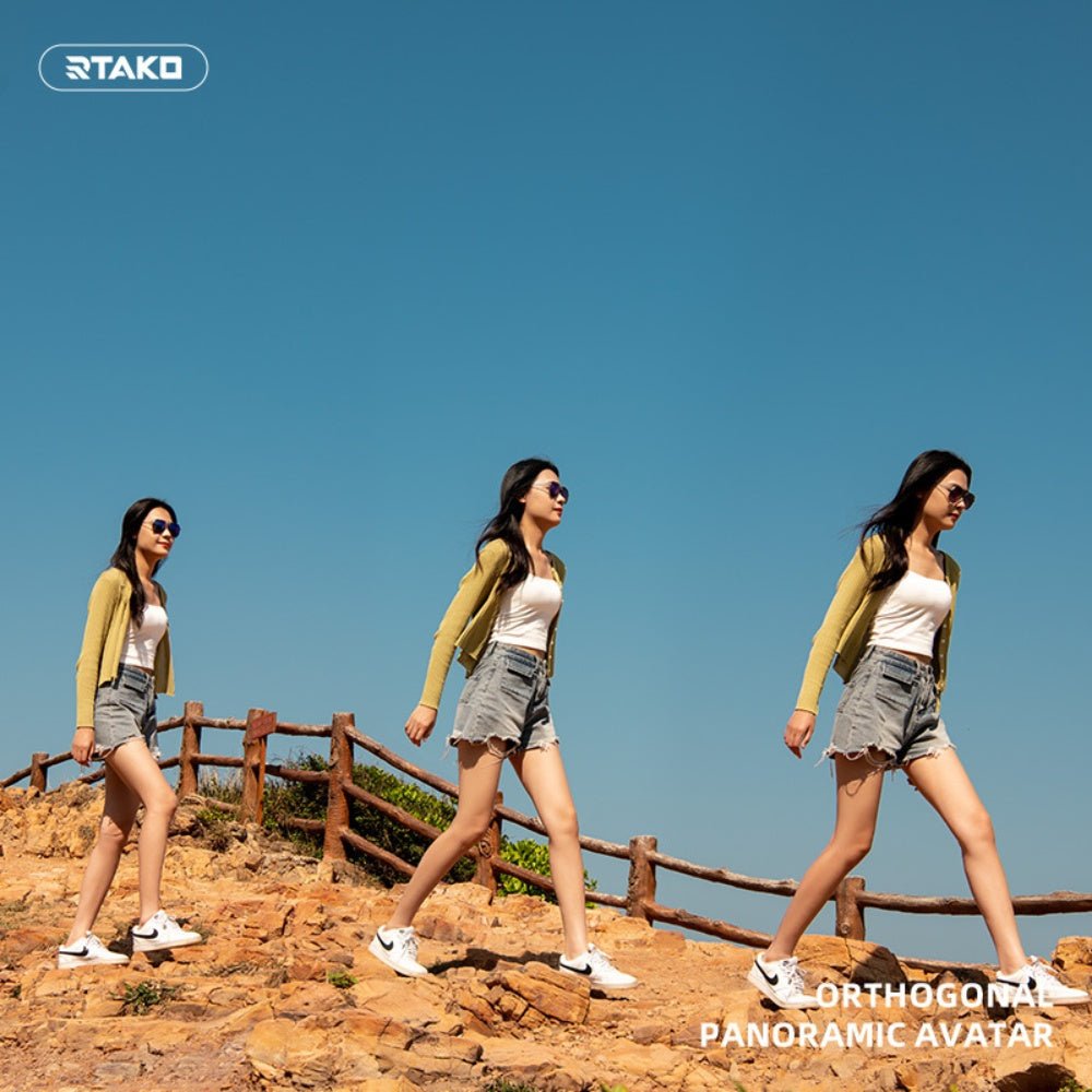 Rtako - Rtako Q18 Orthogonal Three Axis Pan and Tilt Gimbal - Cle Market