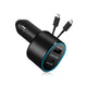 Samsung - Samsung 45w & 15W Dual Ports Car Charger with USB - C Cable - Cle Market