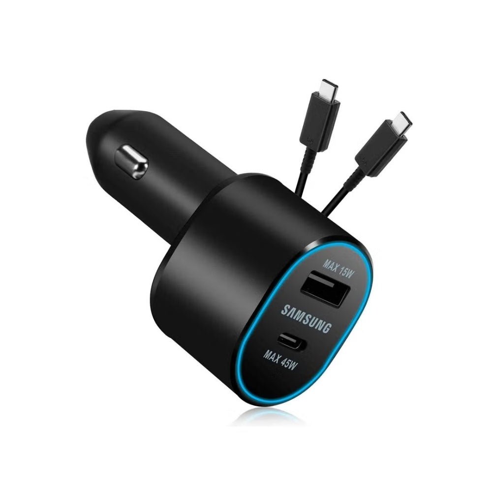 Samsung - Samsung 45w & 15W Dual Ports Car Charger with USB - C Cable - Cle Market