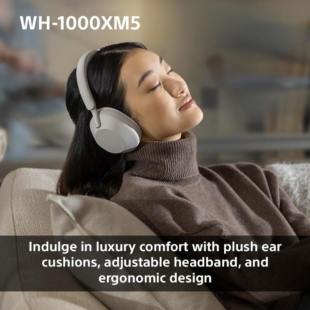 Sony - Sony WH - 1000XM5 Noise Cancelling Wireless Headphones - Cle Market