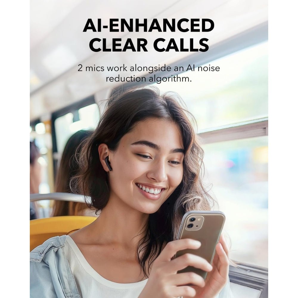 Anker, Soundcore - Soundcore K20i by Anker - Semi - in - Ear Earbuds - Cle Market