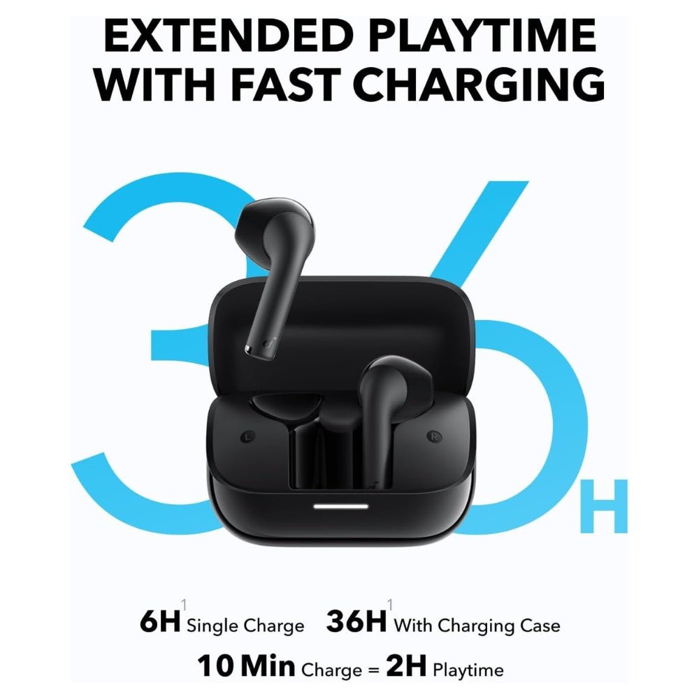 Anker, Soundcore - Soundcore K20i by Anker - Semi - in - Ear Earbuds - Cle Market