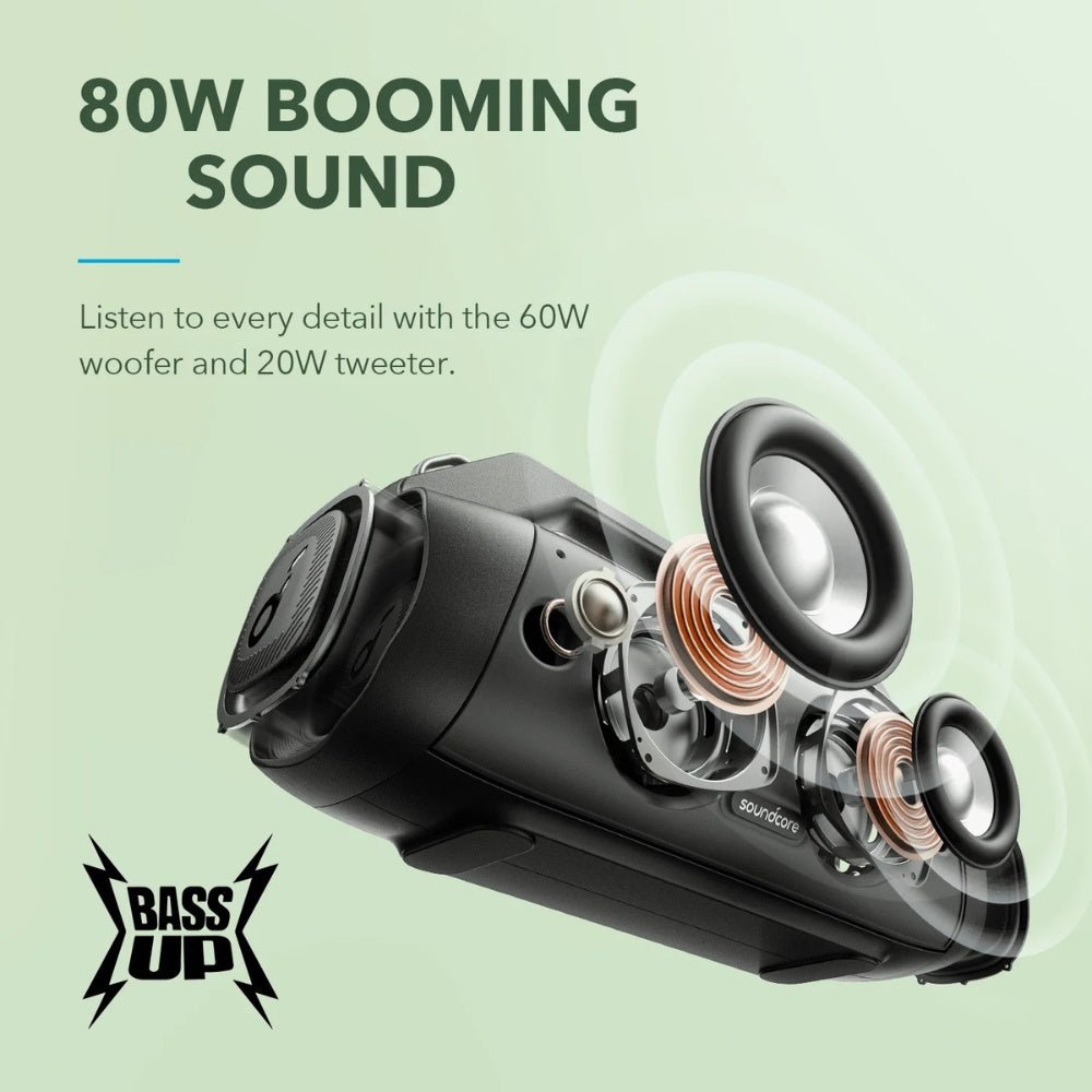 Soundcore - Soundcore Motion Boom Plus Portable Speaker - Cle Market