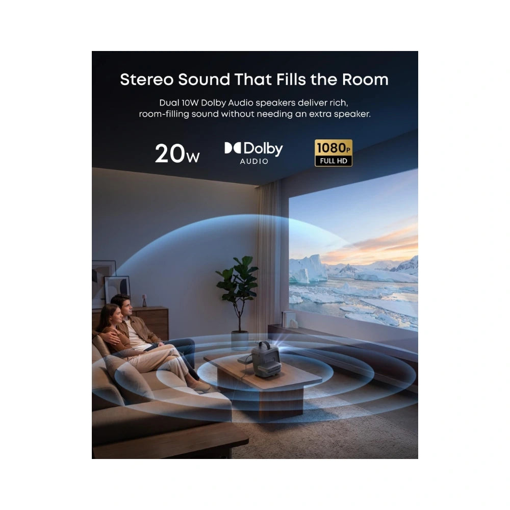Soundcore Nebula P1i Full HD Google TV Projector