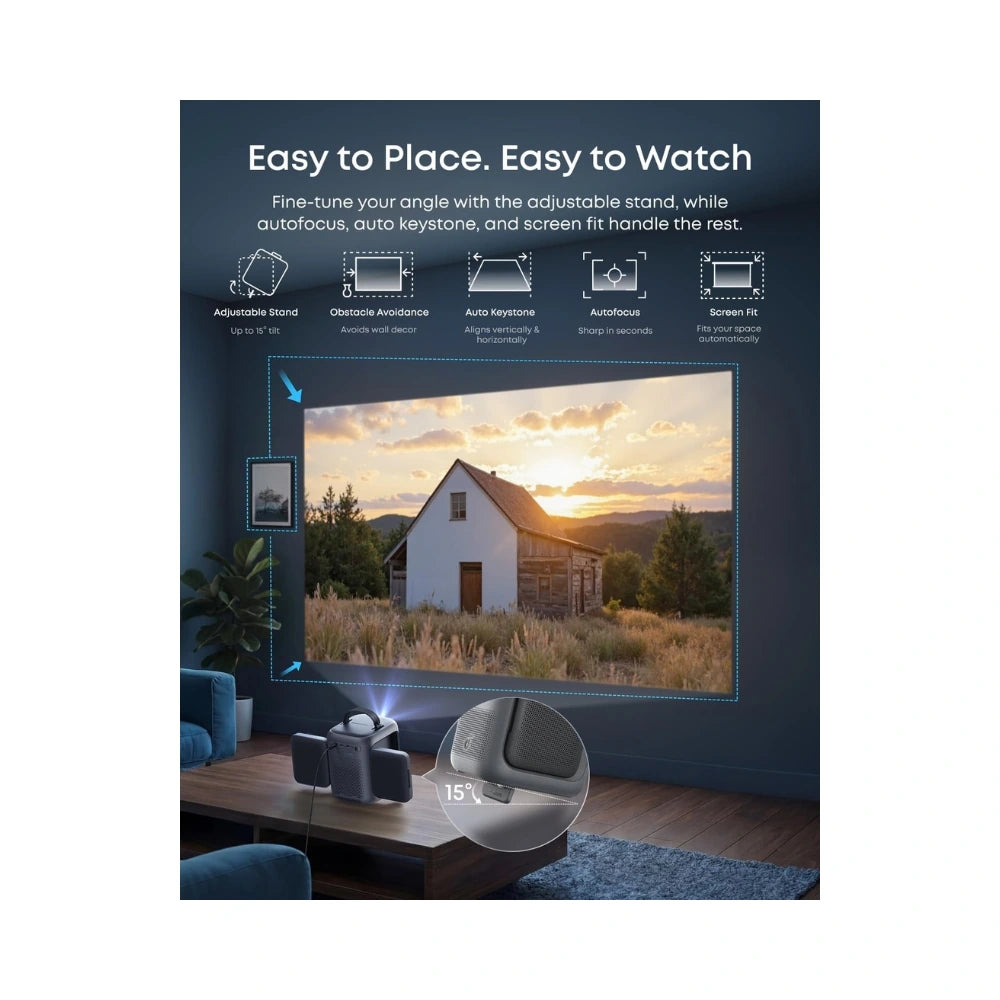 Soundcore Nebula P1i Full HD Google TV Projector