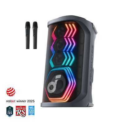 Soundcore - Soundcore Rave 3S AI Karaoke Party Speaker - Cle Market