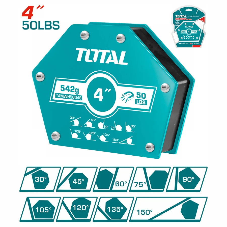 Total TAMWH50046 4-Inch Magnetic Welding Holder - product view