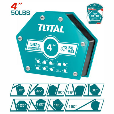 Total TAMWH50046 4-Inch Magnetic Welding Holder - product view