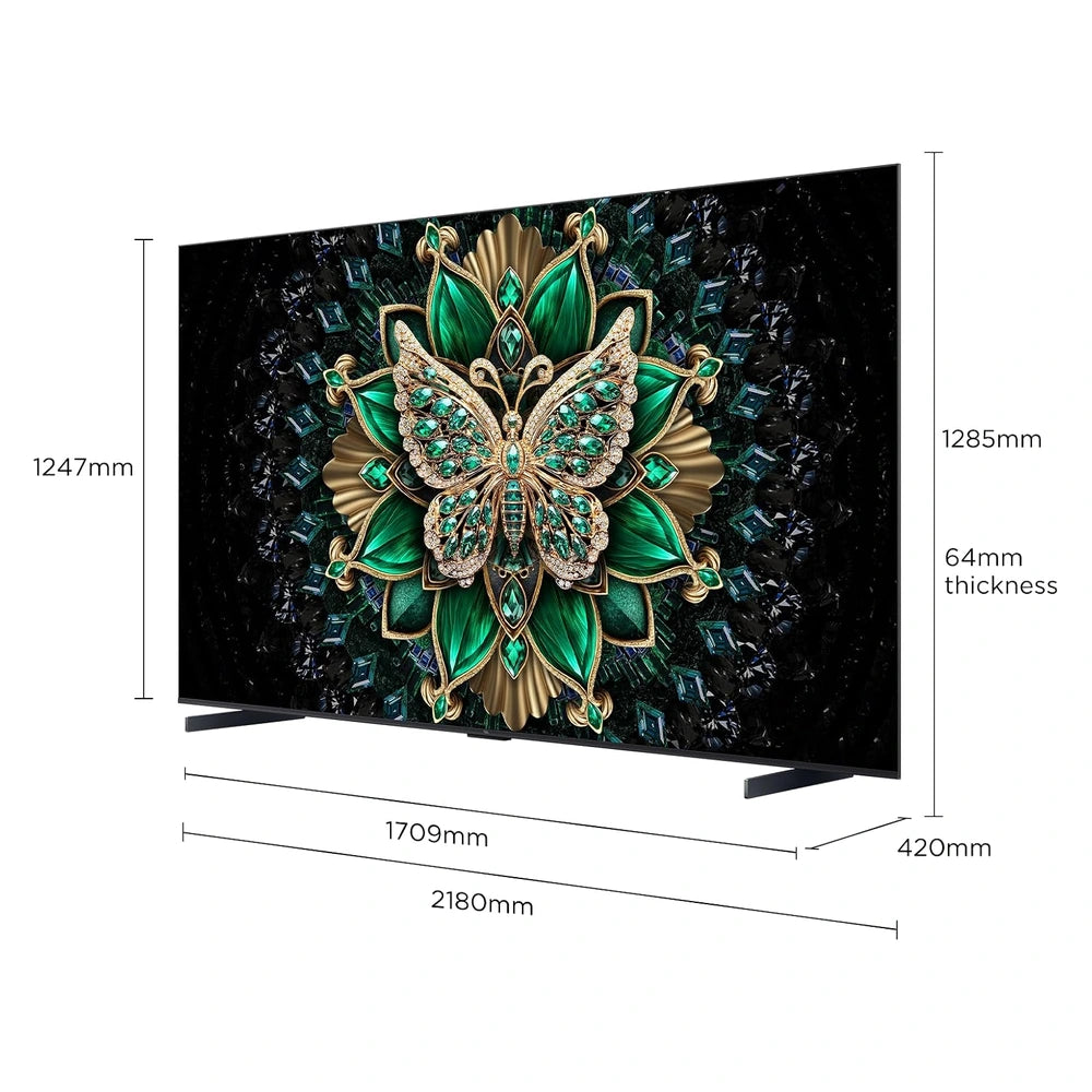 TCL 98C6K 98-Inch 4K QD-Mini LED Google TV