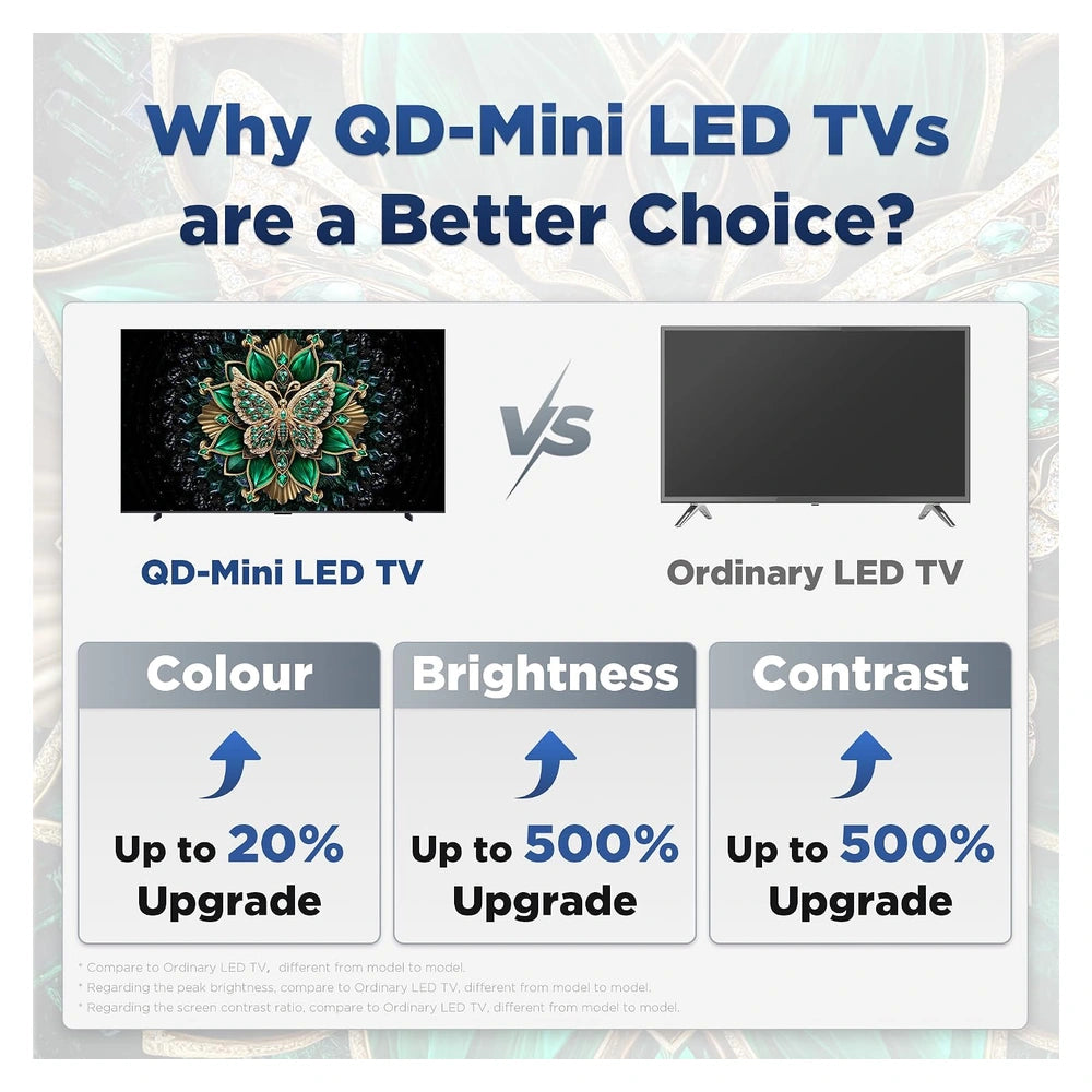 TCL 98C6K 98-Inch 4K QD-Mini LED Google TV