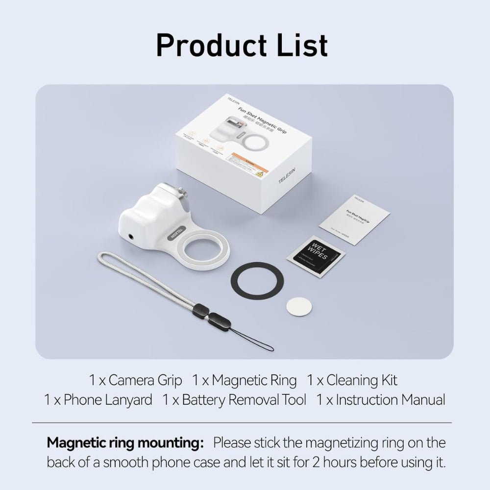 Telesin - Telesin Fun Shot Magnetic Grip - Cle Market