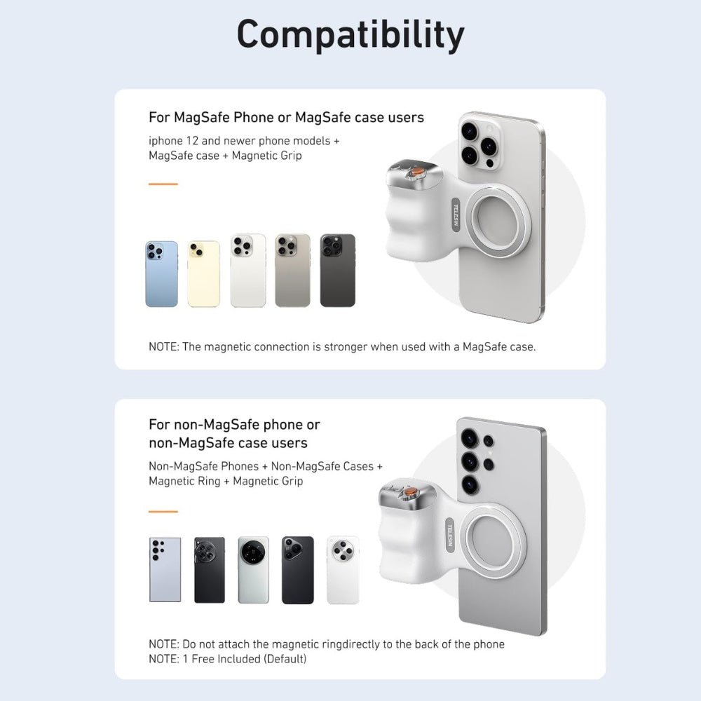 Telesin - Telesin Fun Shot Magnetic Grip - Cle Market