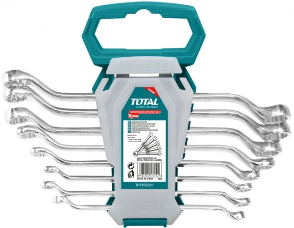 Total THT102486 set of 8 offset ring spanners