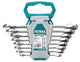 Total THT102RK086 set of 8 ratchet combination spanners