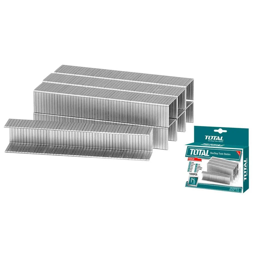 Total THT39101 steel staple strips shown with retail packaging
