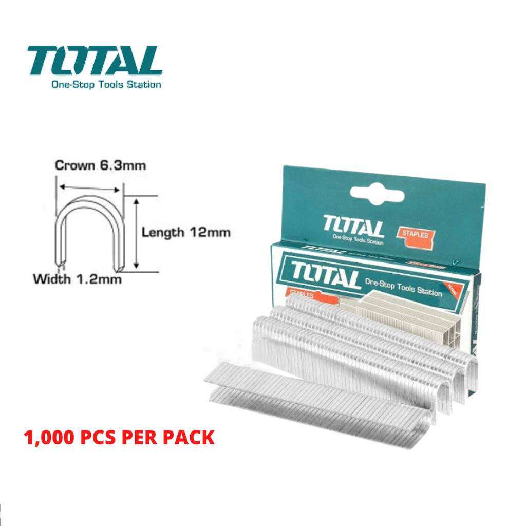 Total THT39124 12mm Staples, 1000pcs - product view