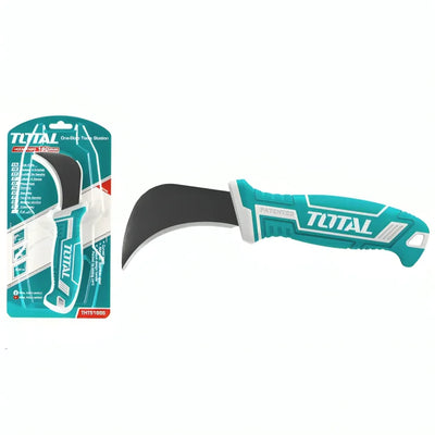 Total THT51886 agricultural hook knife with curved blade and ergonomic handle