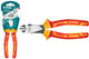 Total THTIP2571 red-and-yellow handled heavy-duty diagonal cutting pliers
