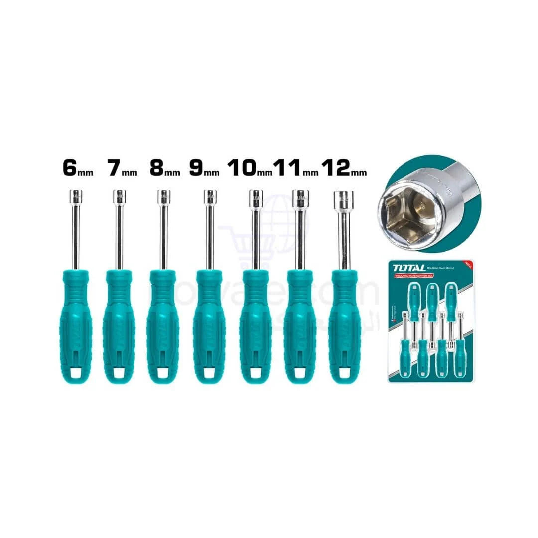 Total TNSS0701 Nut Driver Set, 7pcs - product view