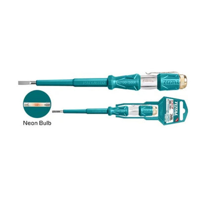 Total THT291408 voltage test pencil with transparent indicator handle and probe tip