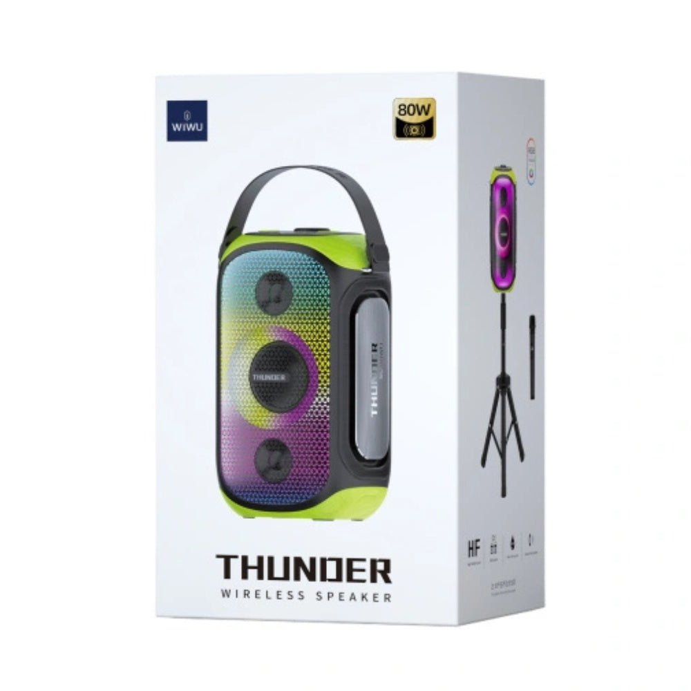 WIWU - WiWu Thunder TWS Portable Speaker P20 - Cle Market