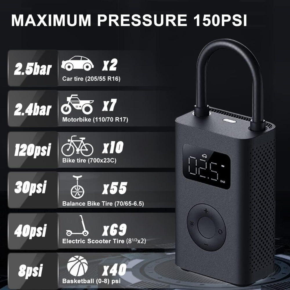 Xiaomi - Xiaomi Portable Electric Air Compressor 2 - Cle Market
