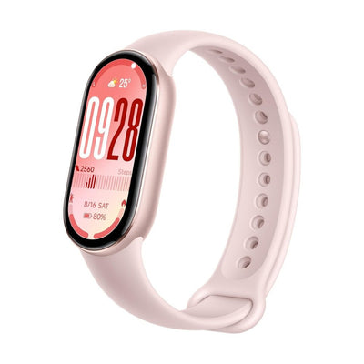 Xiaomi Smart Band 10 smartwatch with sleek design and vibrant display, showcasing fitness tracking features.