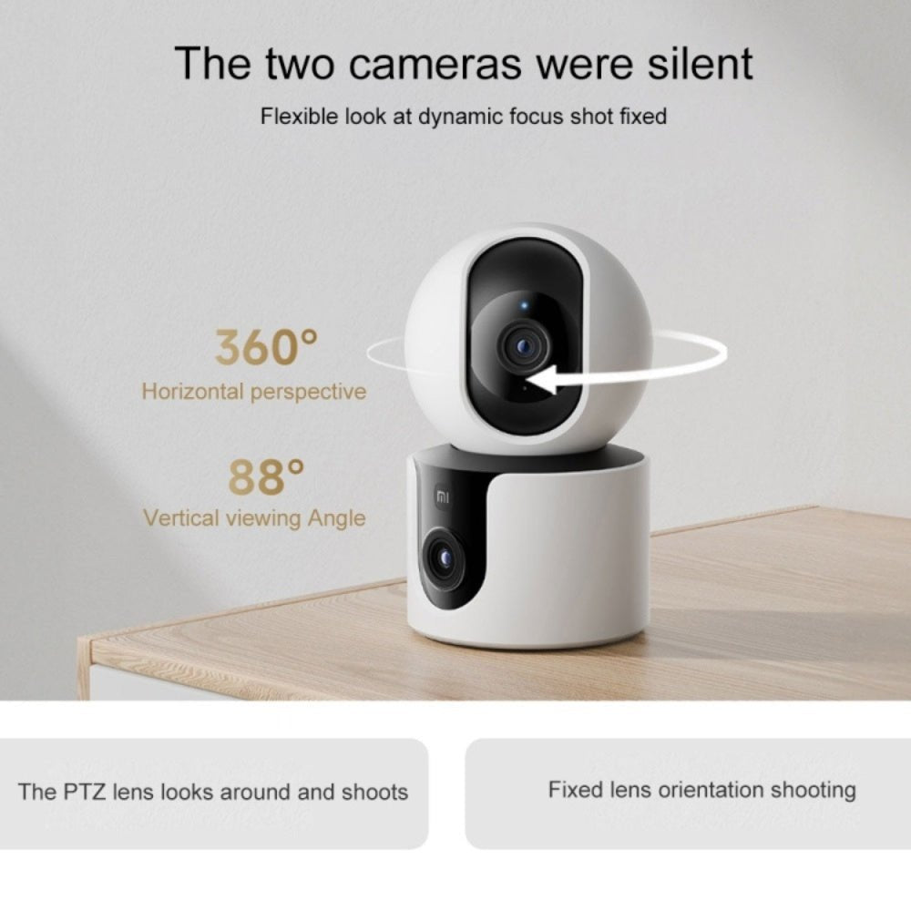 Xiaomi - Xiaomi Smart Indoor Camera C300 Dual - Cle Market