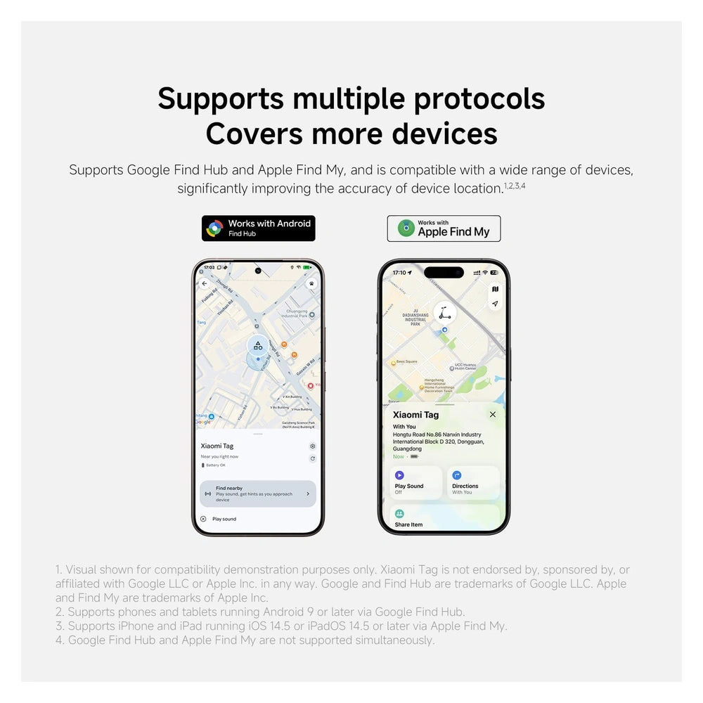 Xiaomi Tag Bluetooth Item Tracker (4 Pack)