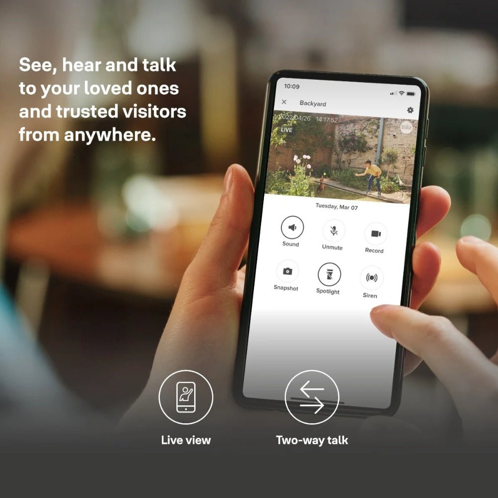 Yale - Yale Smart Outdoor Camera - Cle Market